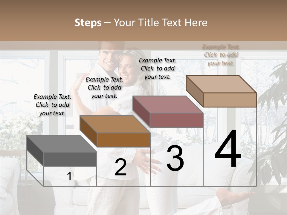 Per On Together Toon PowerPoint Template