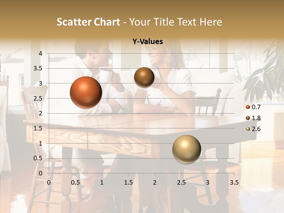 Planter Deck Blue PowerPoint Template