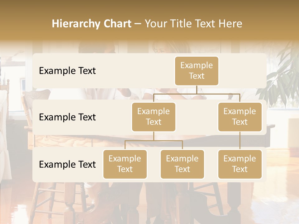 Planter Deck Blue PowerPoint Template