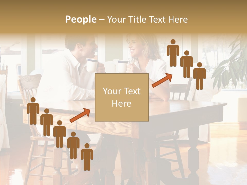 Planter Deck Blue PowerPoint Template