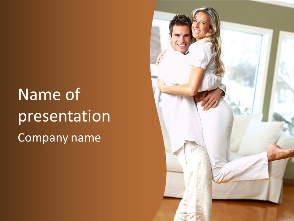 Figure Conference Company PowerPoint Template