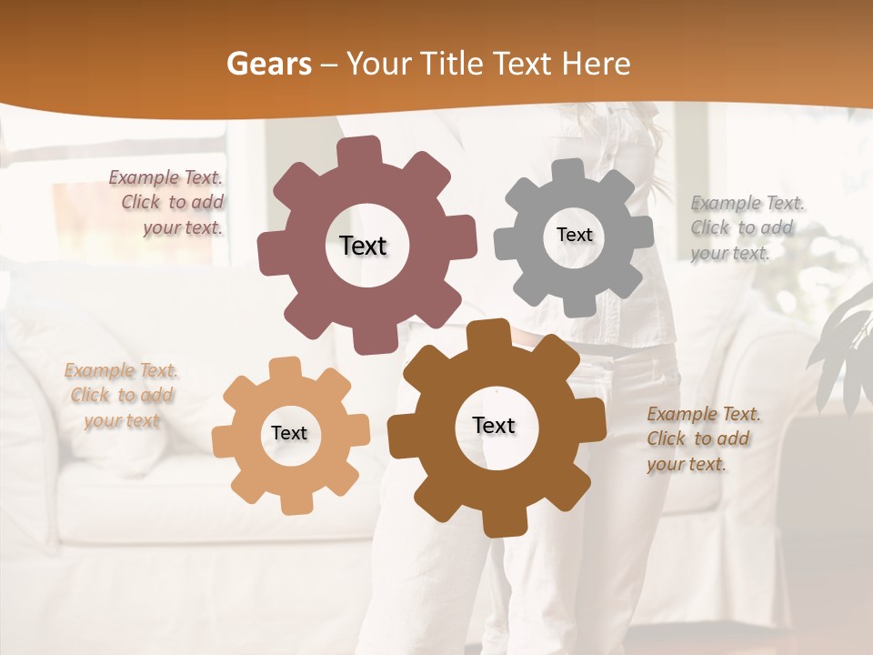 Teamwork Human Per On PowerPoint Template