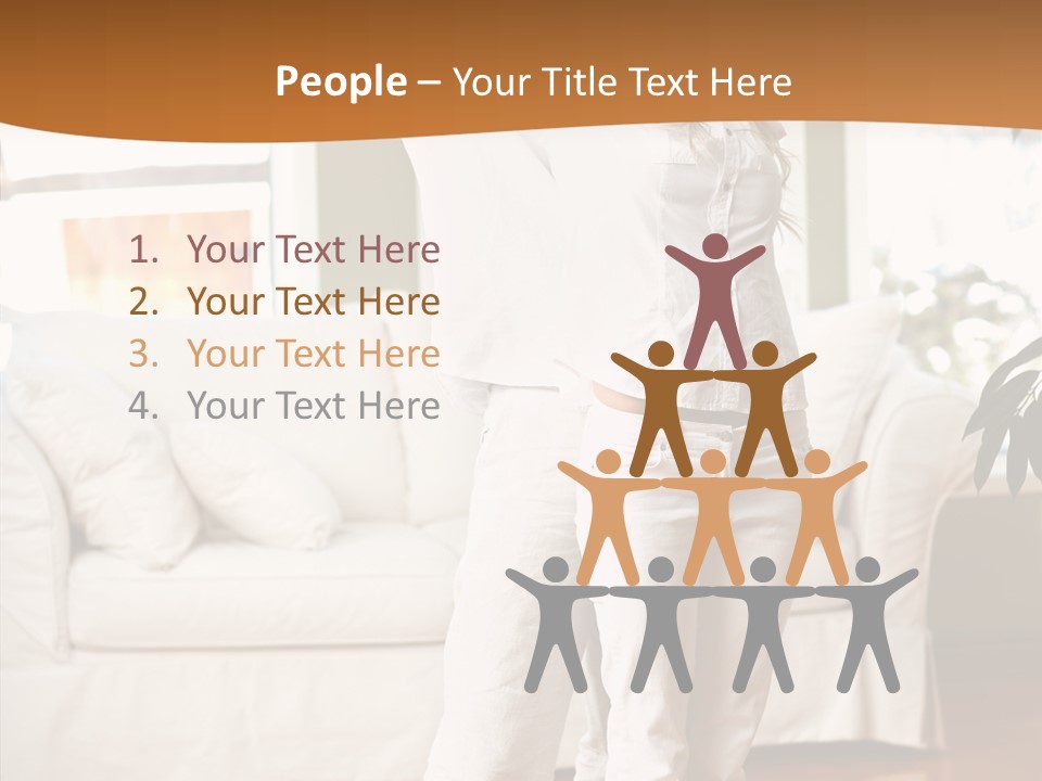 Teamwork Human Per On PowerPoint Template