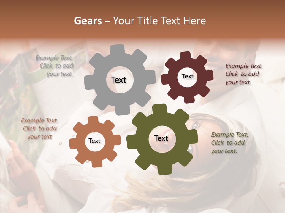 Group Per On Toon PowerPoint Template