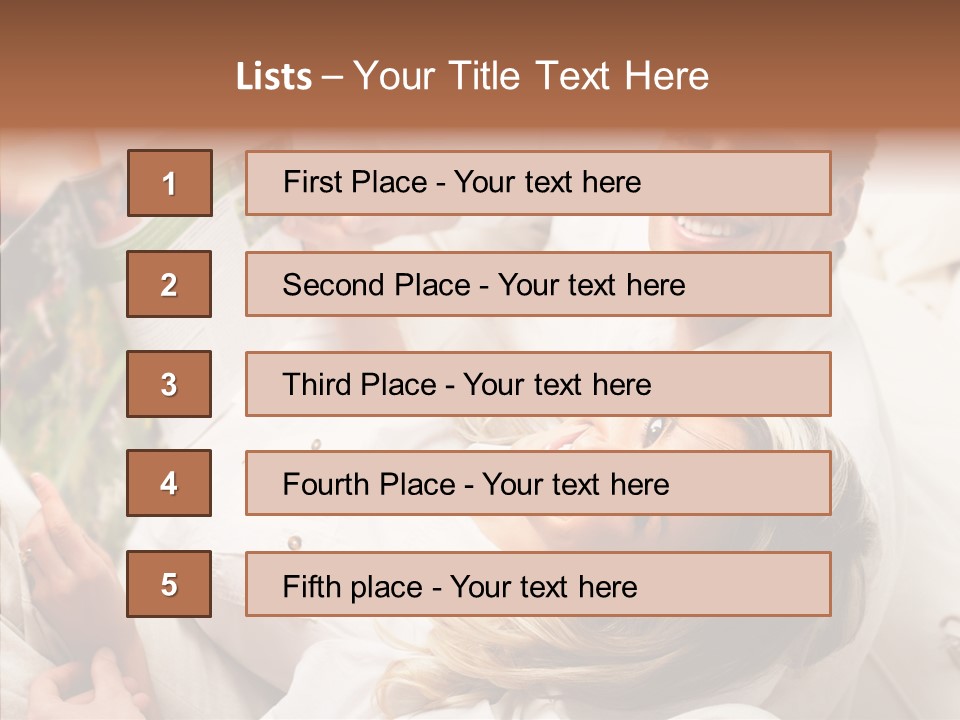 Group Per On Toon PowerPoint Template