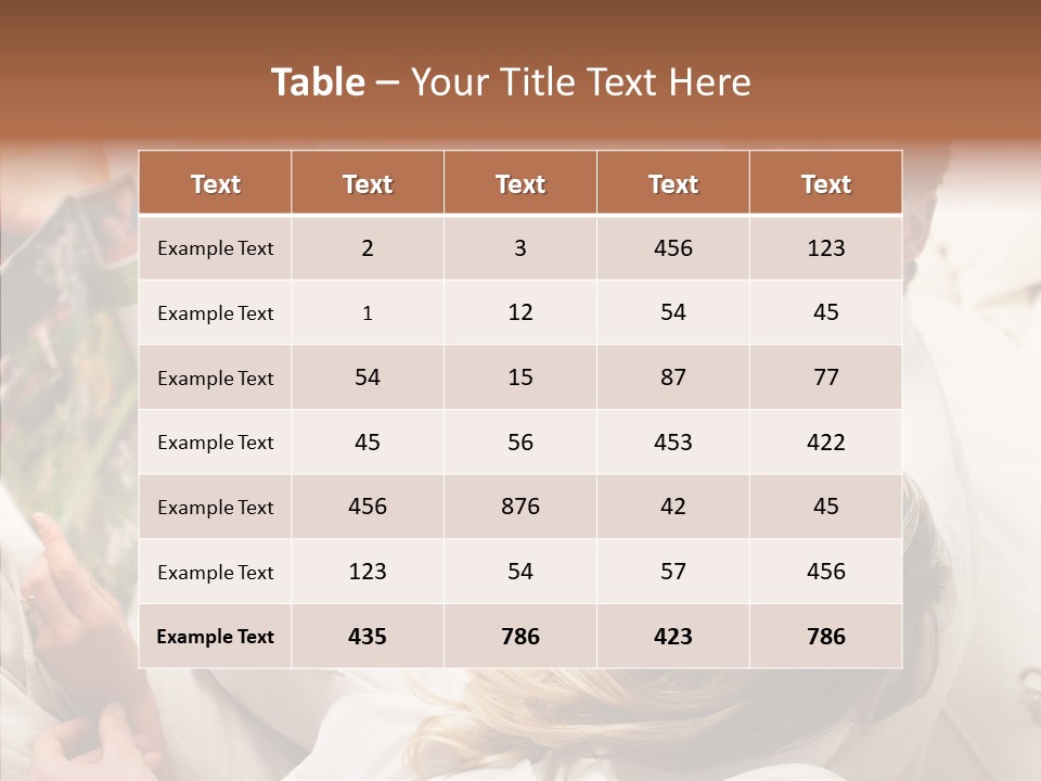 Group Per On Toon PowerPoint Template