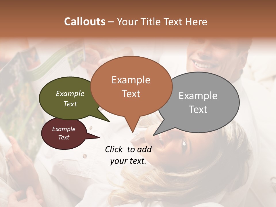 Group Per On Toon PowerPoint Template