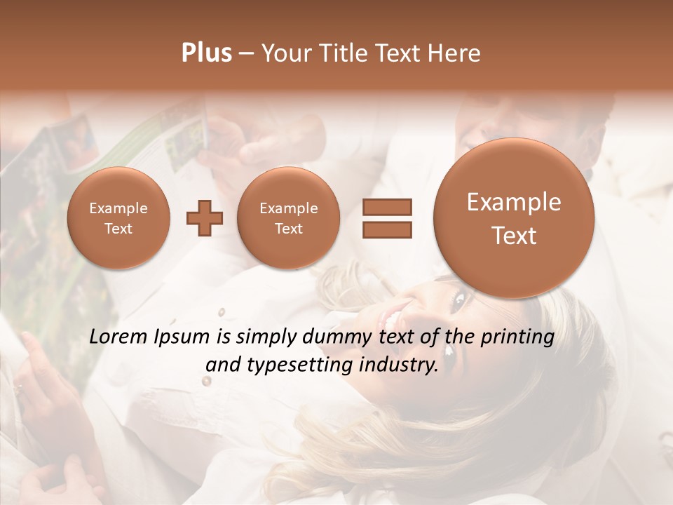 Group Per On Toon PowerPoint Template