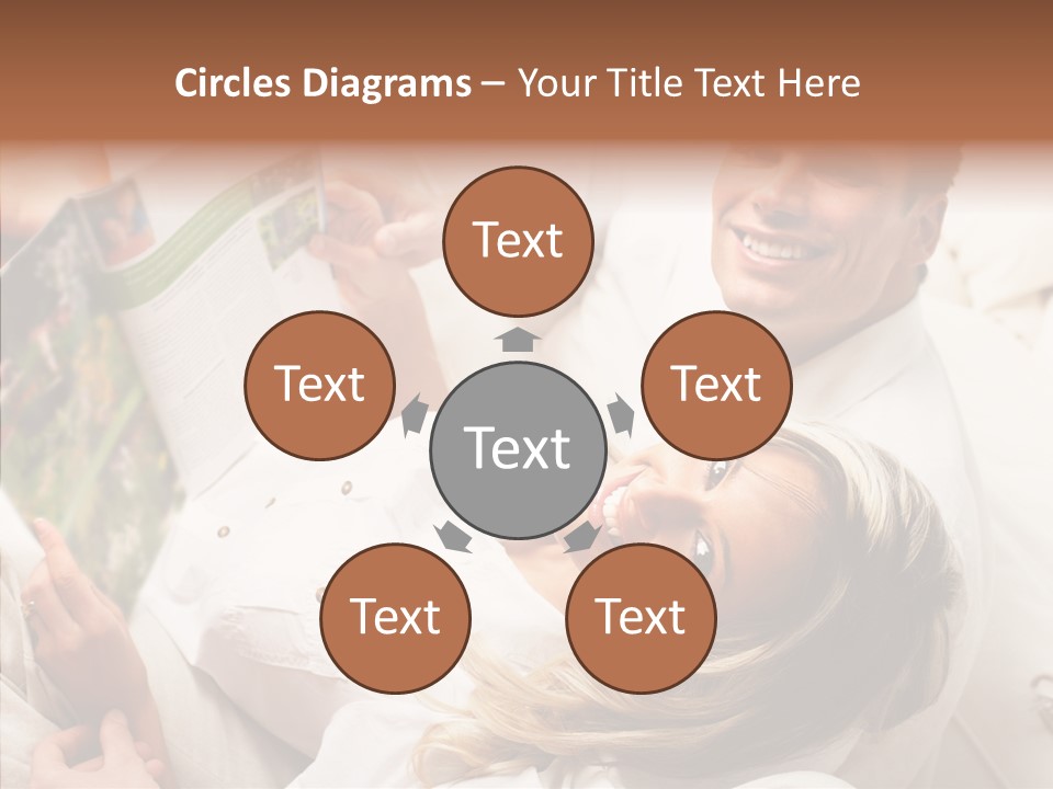 Group Per On Toon PowerPoint Template