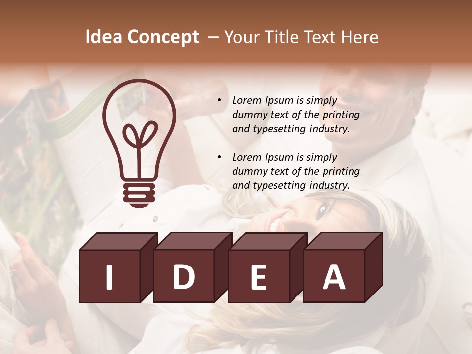 Group Per On Toon PowerPoint Template