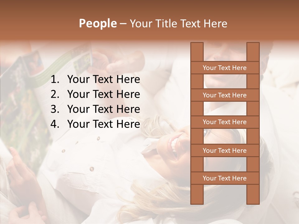 Group Per On Toon PowerPoint Template