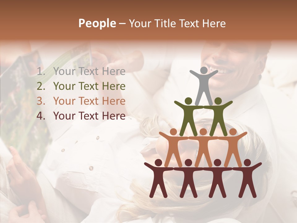 Group Per On Toon PowerPoint Template
