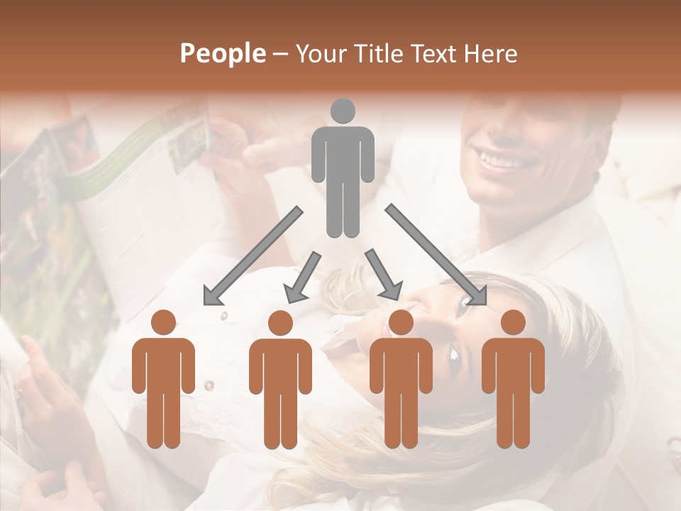 Group Per On Toon PowerPoint Template