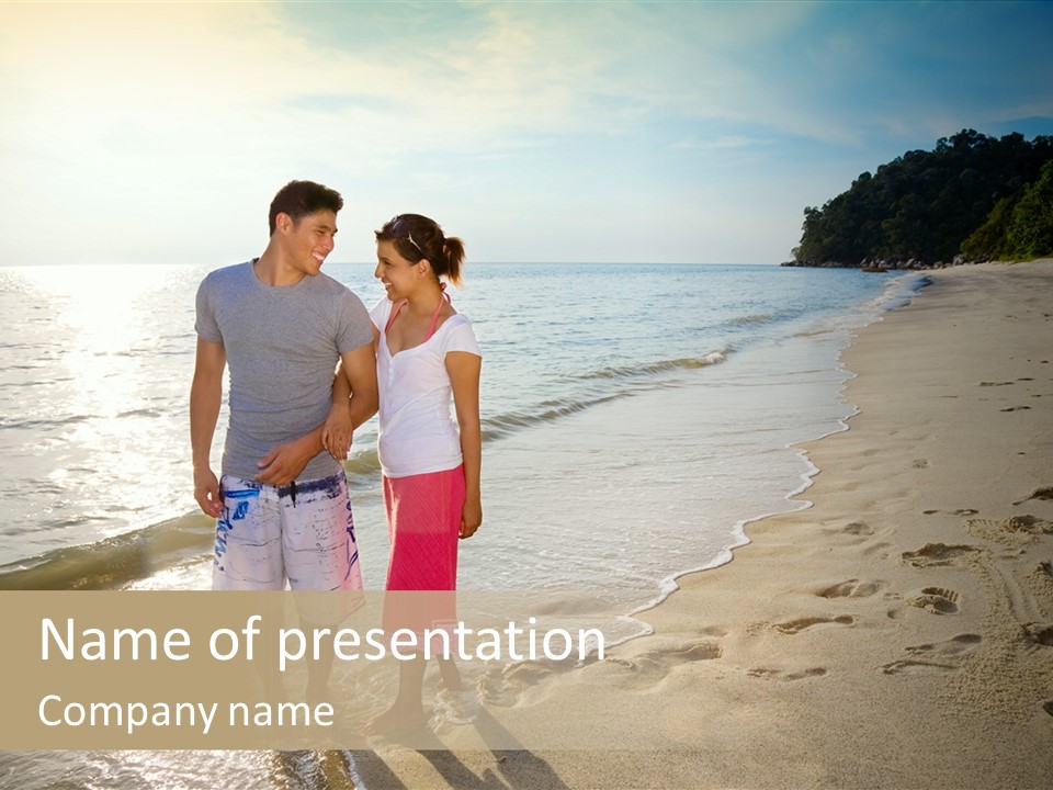 Profe Ional Per On Together PowerPoint Template