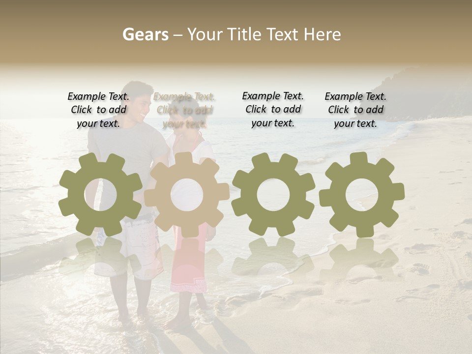 Profe Ional Per On Together PowerPoint Template