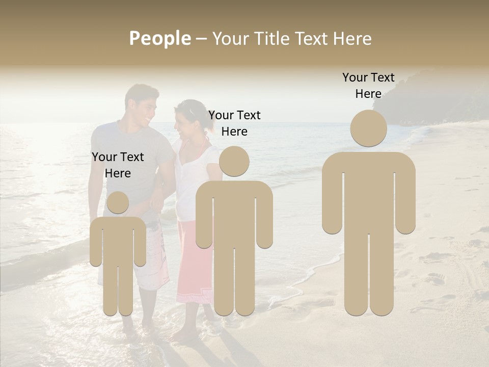 Profe Ional Per On Together PowerPoint Template
