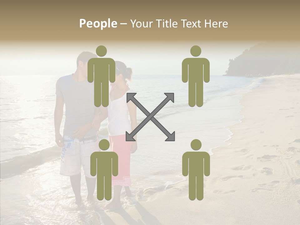 Profe Ional Per On Together PowerPoint Template