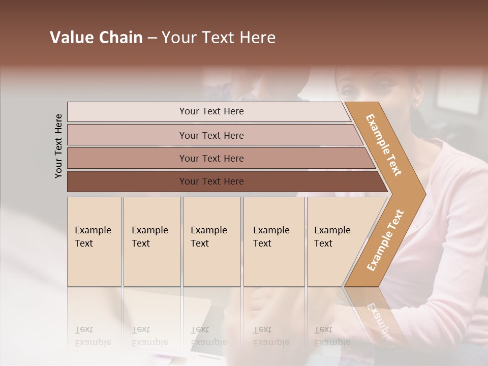 Conference Communication Group PowerPoint Template