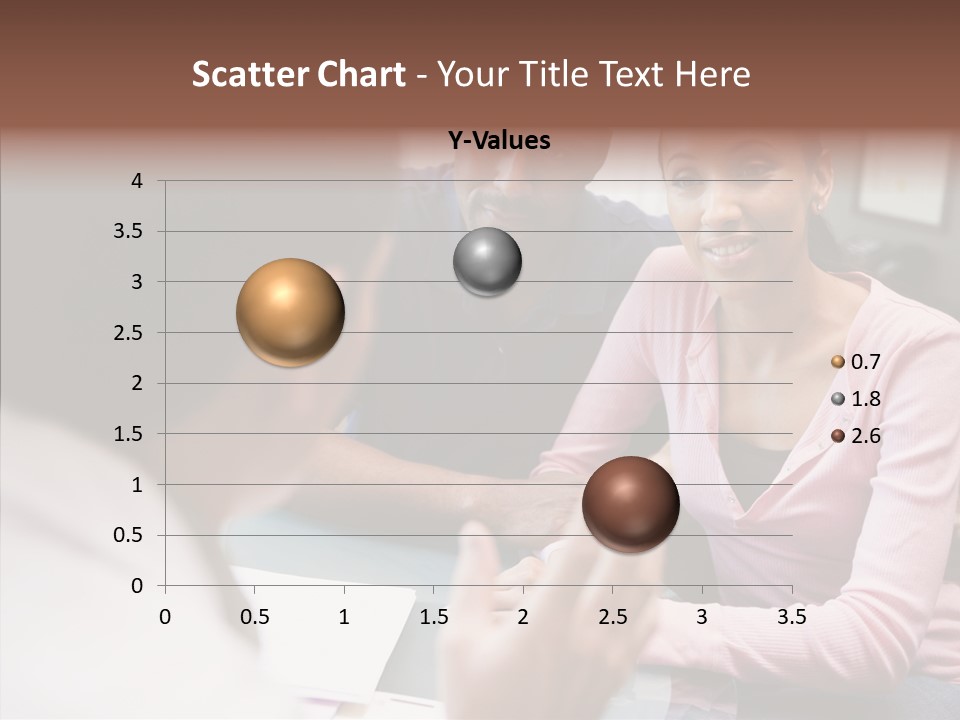 Conference Communication Group PowerPoint Template