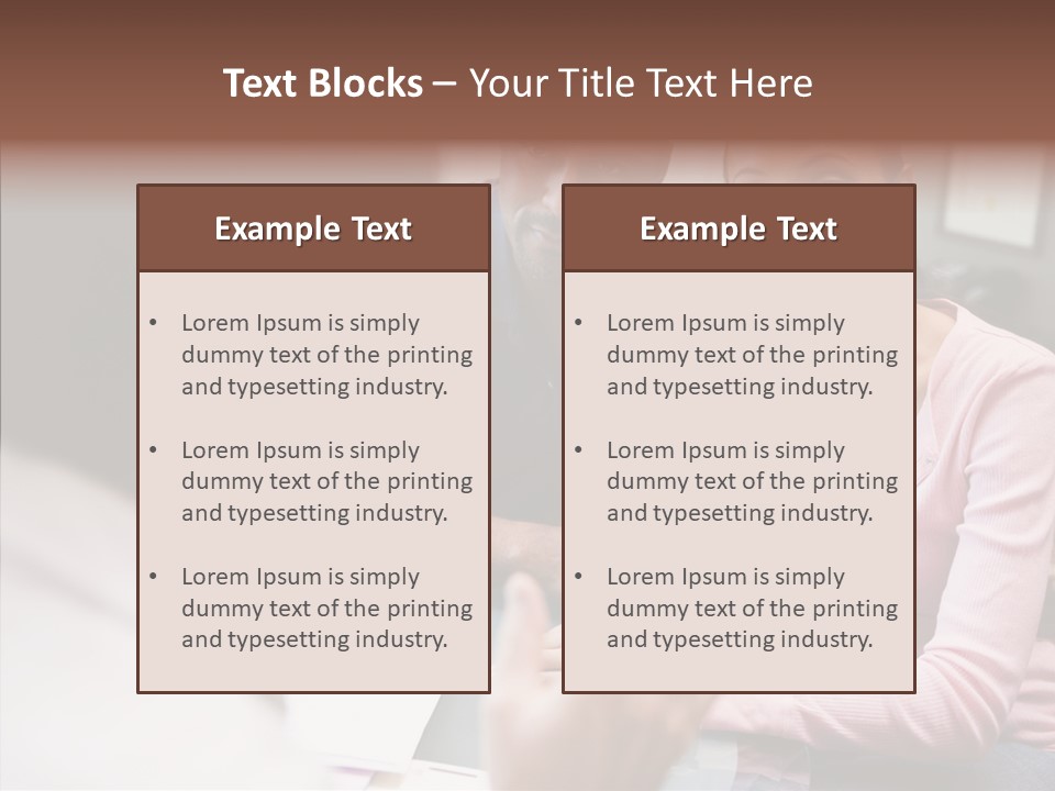 Conference Communication Group PowerPoint Template