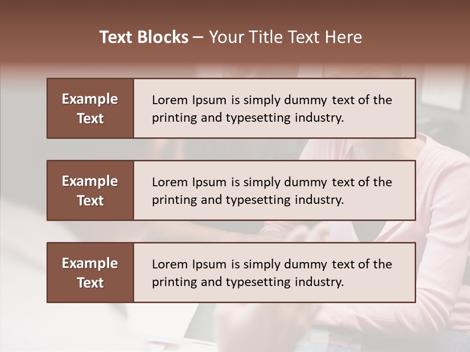Conference Communication Group PowerPoint Template