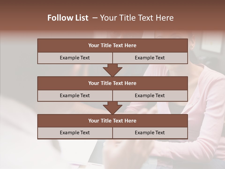 Conference Communication Group PowerPoint Template