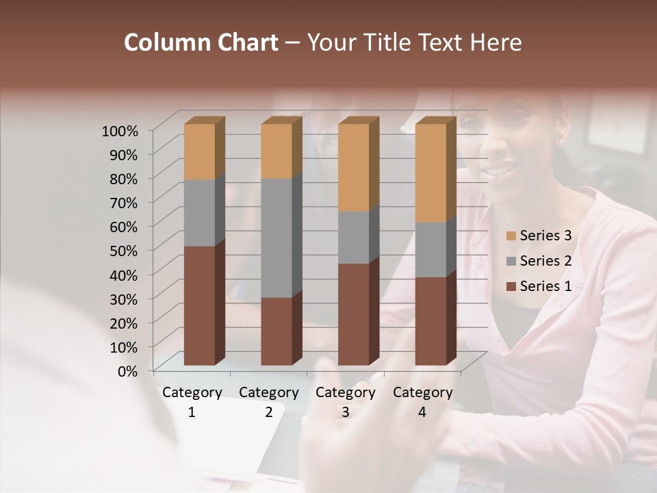 Conference Communication Group PowerPoint Template