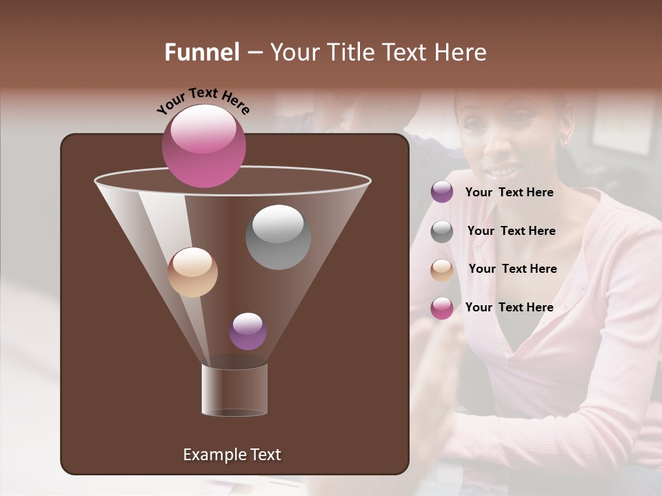 Conference Communication Group PowerPoint Template