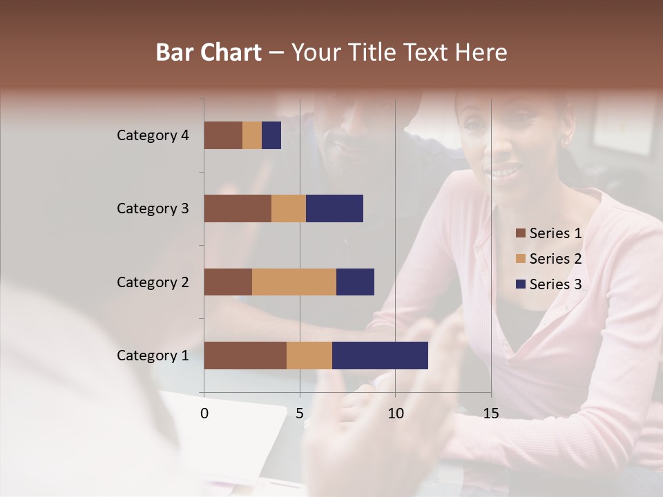 Conference Communication Group PowerPoint Template