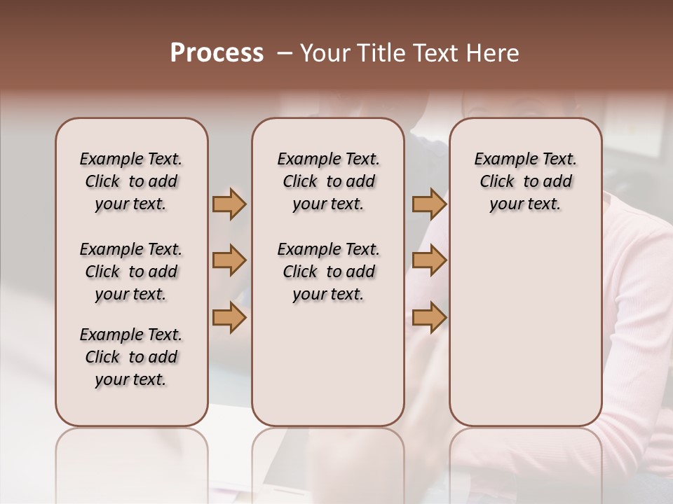 Conference Communication Group PowerPoint Template