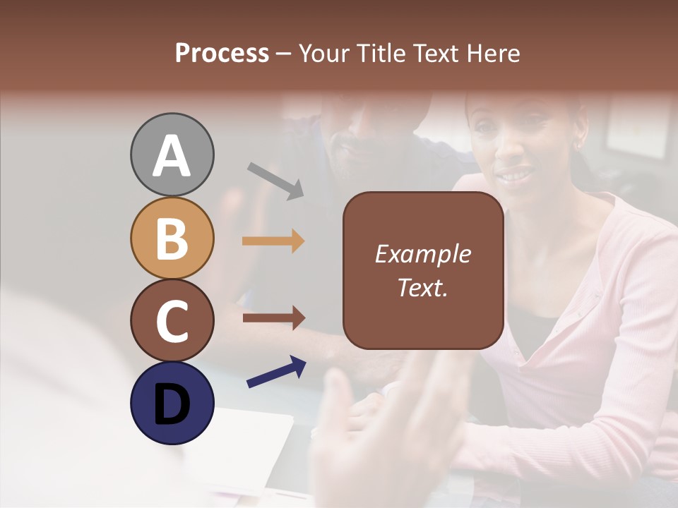 Conference Communication Group PowerPoint Template