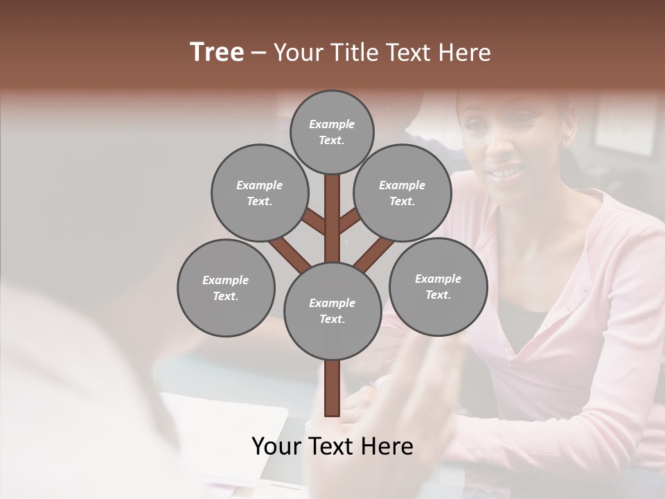 Conference Communication Group PowerPoint Template