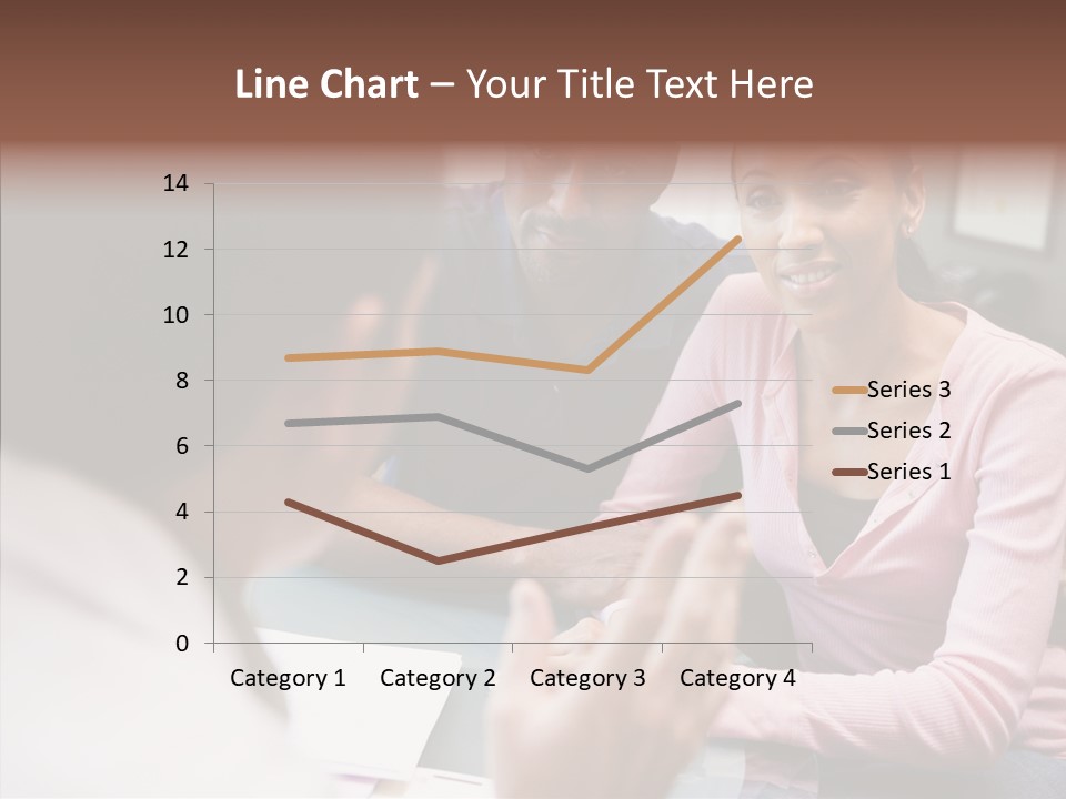Conference Communication Group PowerPoint Template