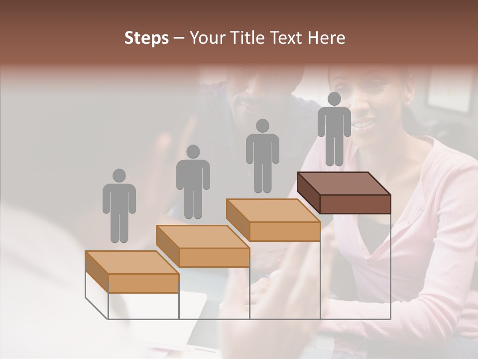 Conference Communication Group PowerPoint Template