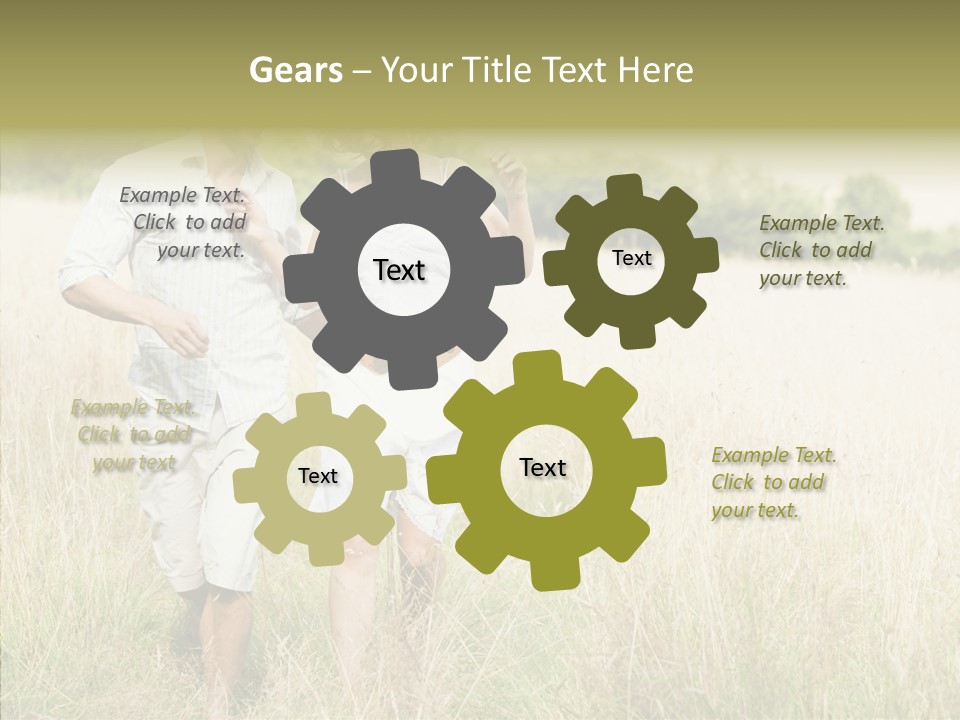 Figure Room Team PowerPoint Template