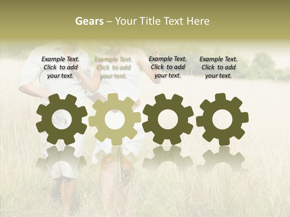 Figure Room Team PowerPoint Template