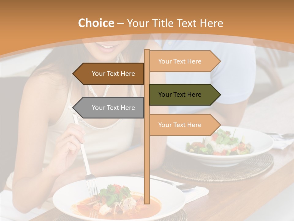 Happy Trategy Communication PowerPoint Template