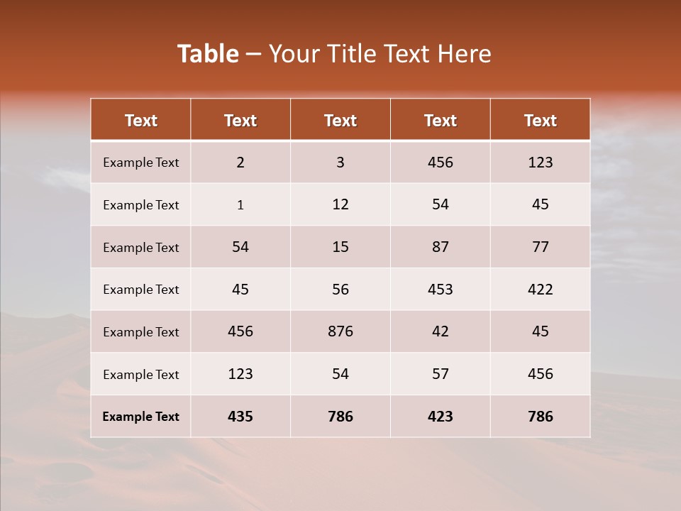 Adventure Hot Tourism PowerPoint Template