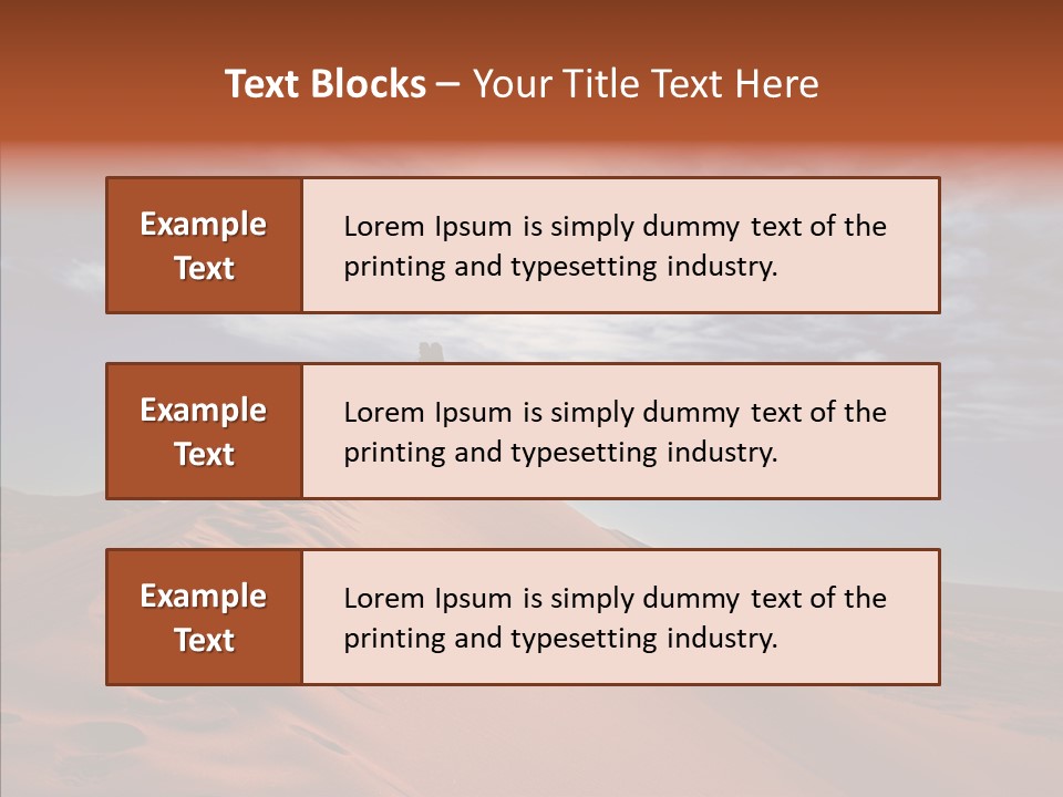 Adventure Hot Tourism PowerPoint Template