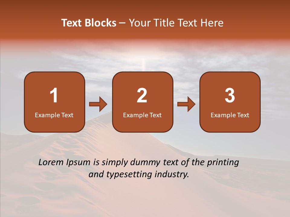 Adventure Hot Tourism PowerPoint Template