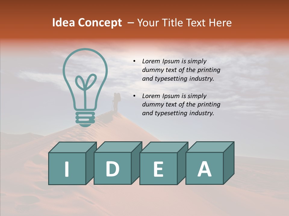 Adventure Hot Tourism PowerPoint Template