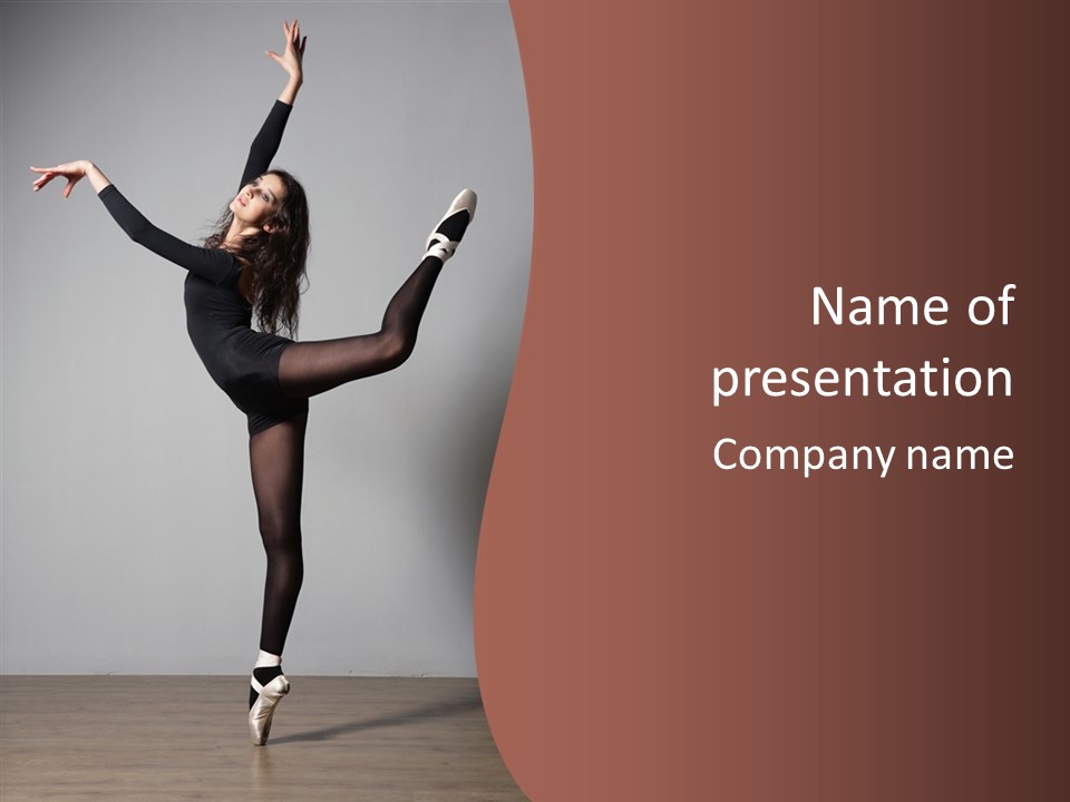 Classical Slipper Theatrical PowerPoint Template