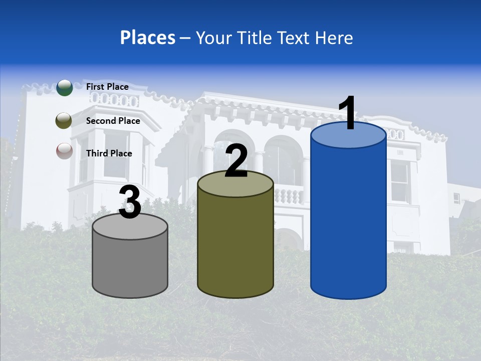 Home Brick Building PowerPoint Template