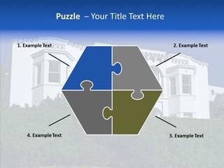 Home Brick Building PowerPoint Template