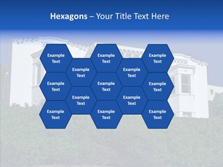 Home Brick Building PowerPoint Template