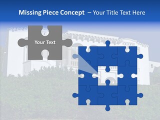 Home Brick Building PowerPoint Template