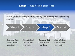 Home Brick Building PowerPoint Template