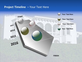 Home Brick Building PowerPoint Template