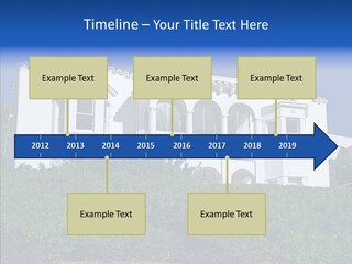 Home Brick Building PowerPoint Template