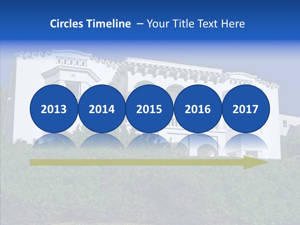 Home Brick Building PowerPoint Template